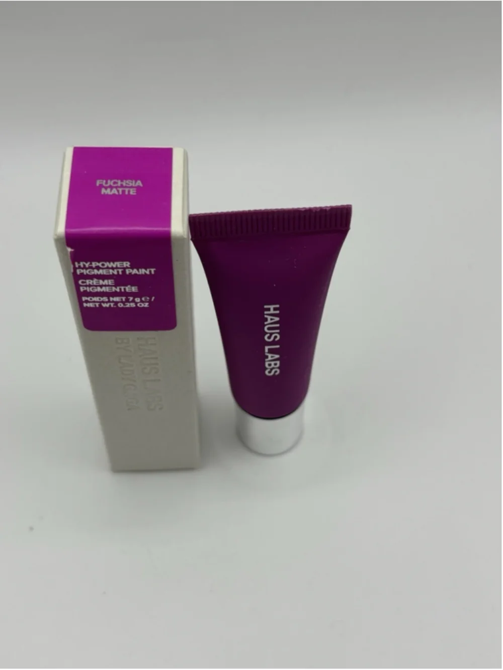 Haus Labs Hy-Power Pigment Paint Fuchsia Matte 0.25 oz New In Box